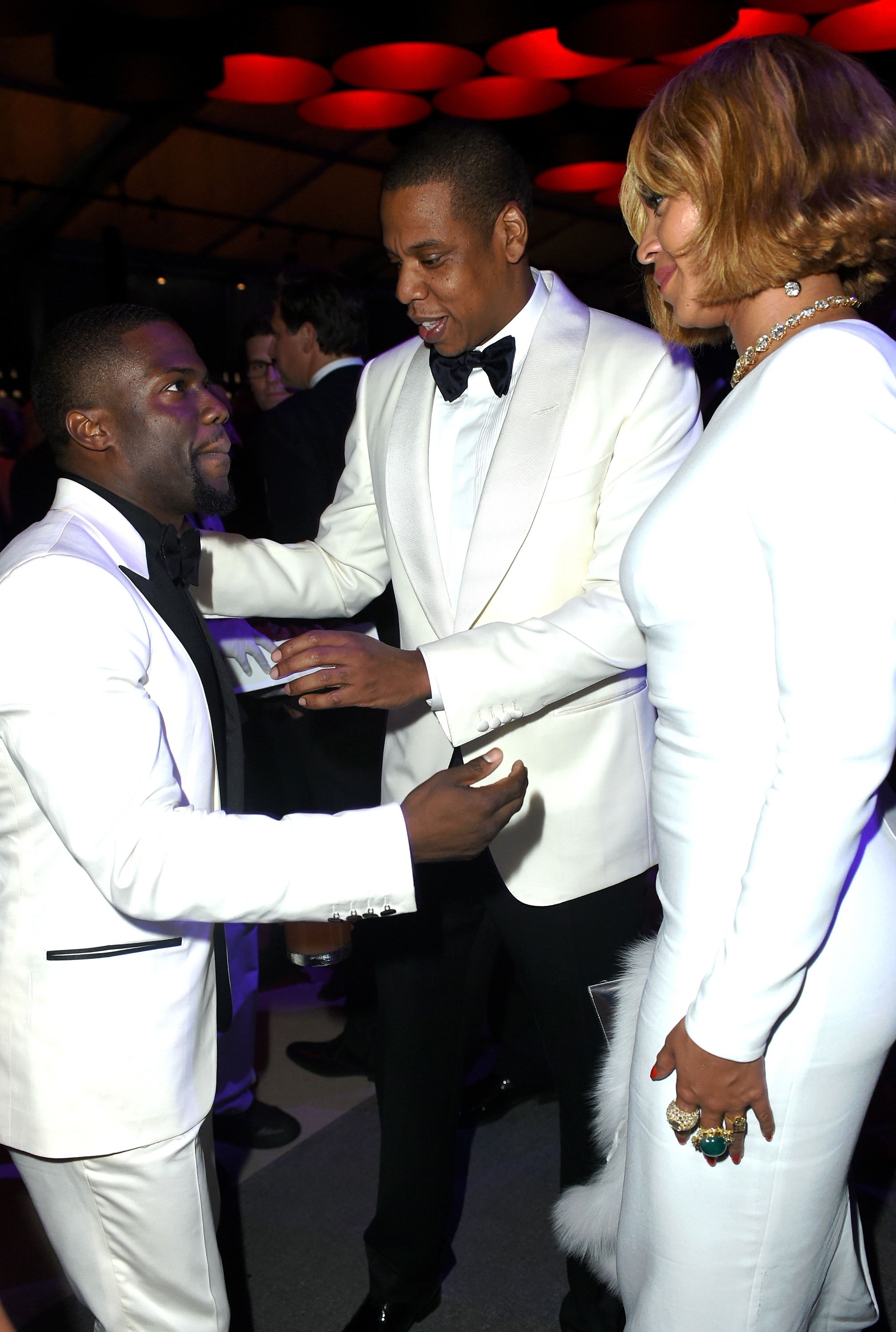 Kevin Hart, Jay-Z und Beyonce