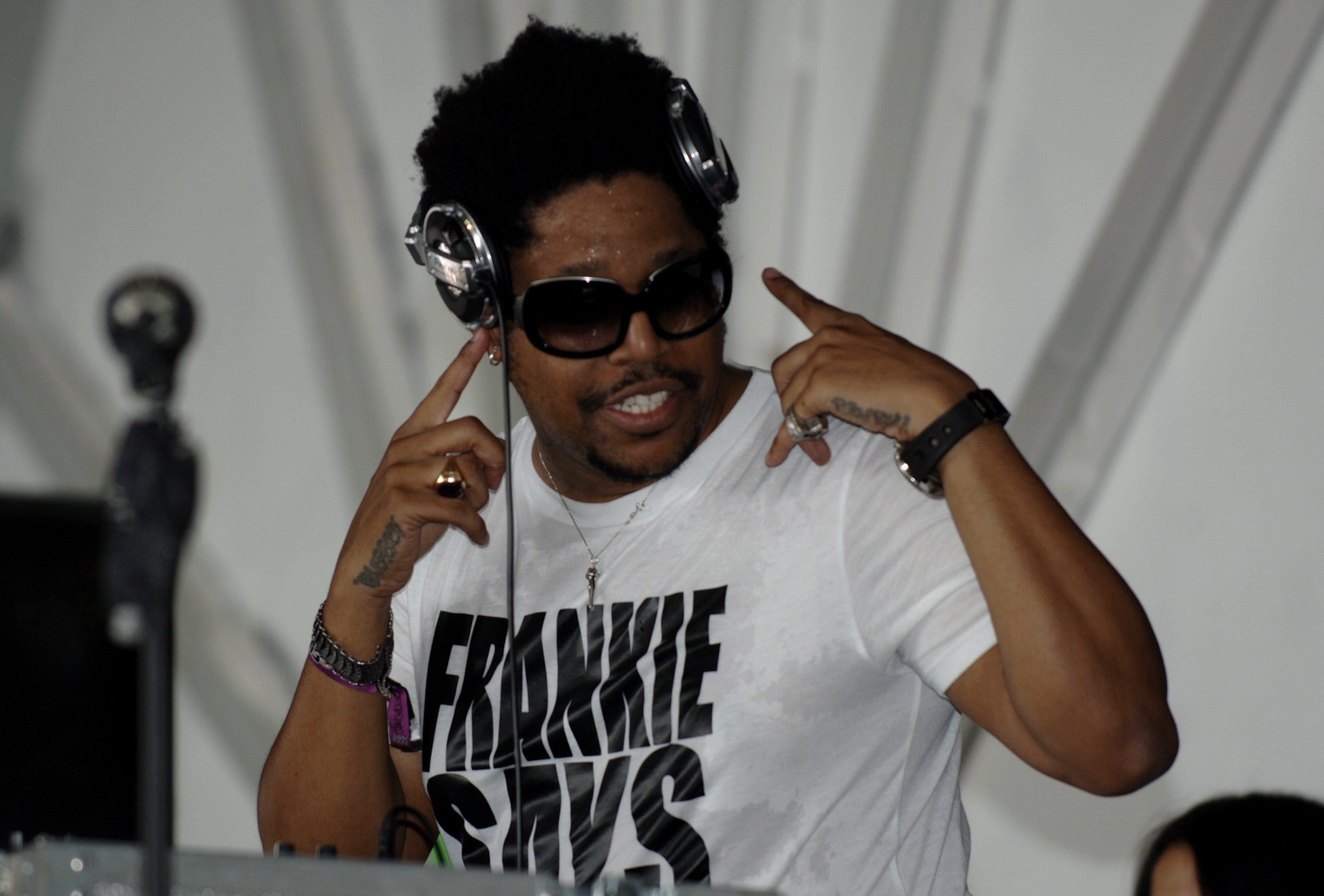 INDIO, CA - APRIL 17: Felix Da Housecat performs as part of the Coachella Valley Music and Arts Festival at the Empire Pol...