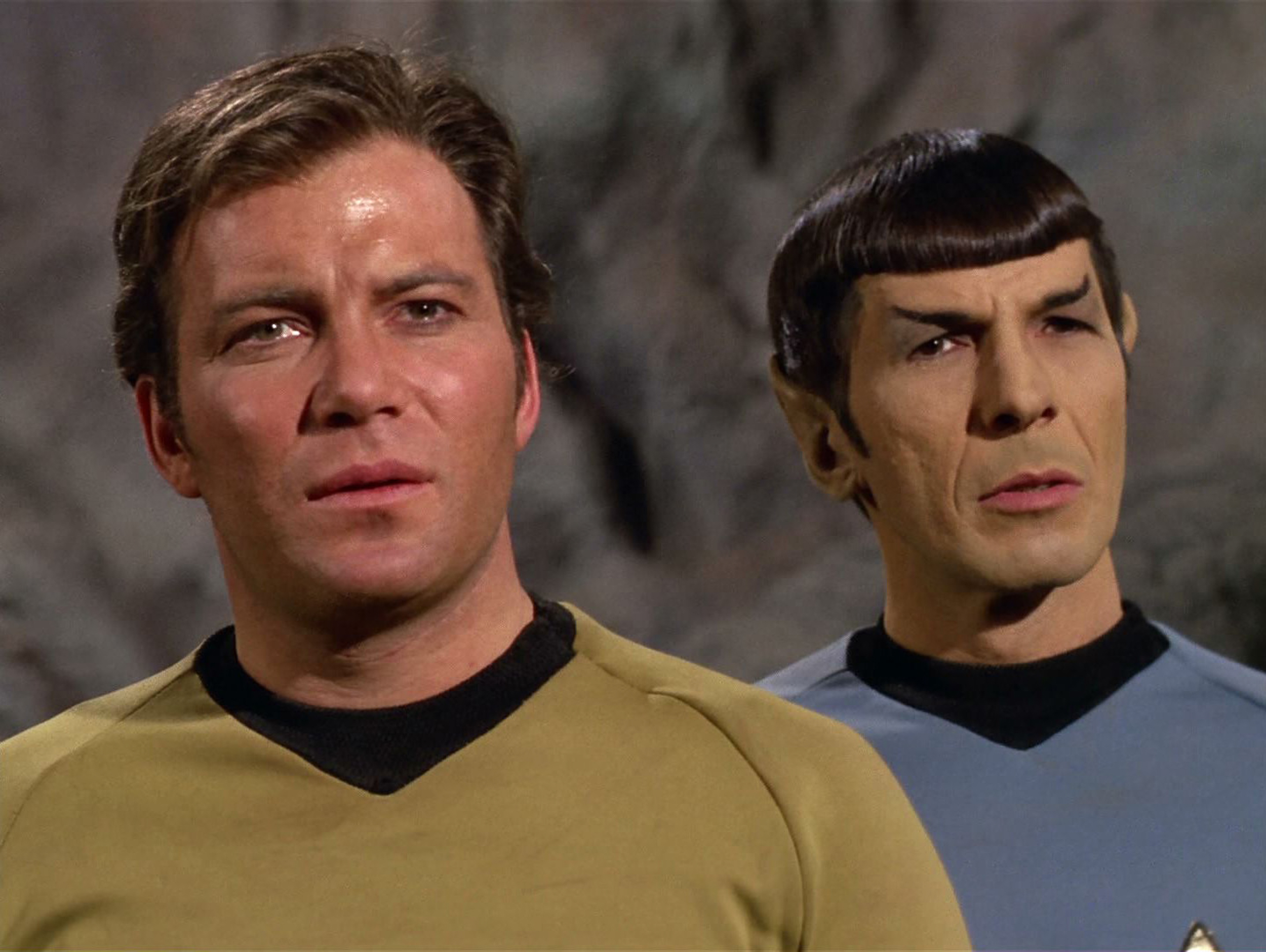 William Shatner in seiner Paraderolle als Captain Kirk