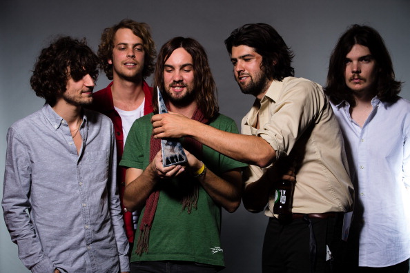 SYDNEY, AUSTRALIA - DECEMBER 01:  (Exclusive Coverage) Tame Impala poses for a portrait during the 27th Annual ARIA Awards...