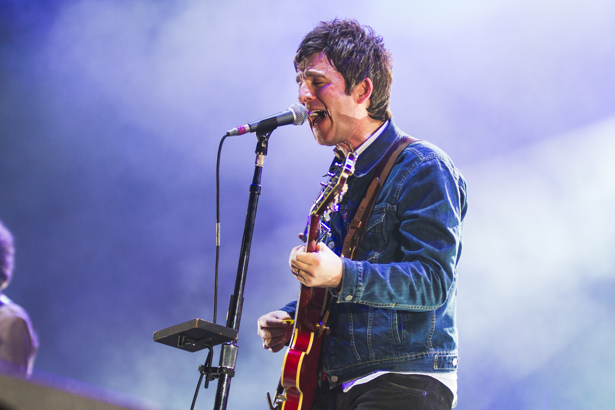 March 9, 2015 - Manchester, England - Noel Gallagher's high flying birds perform at the Manchester Arena 2015