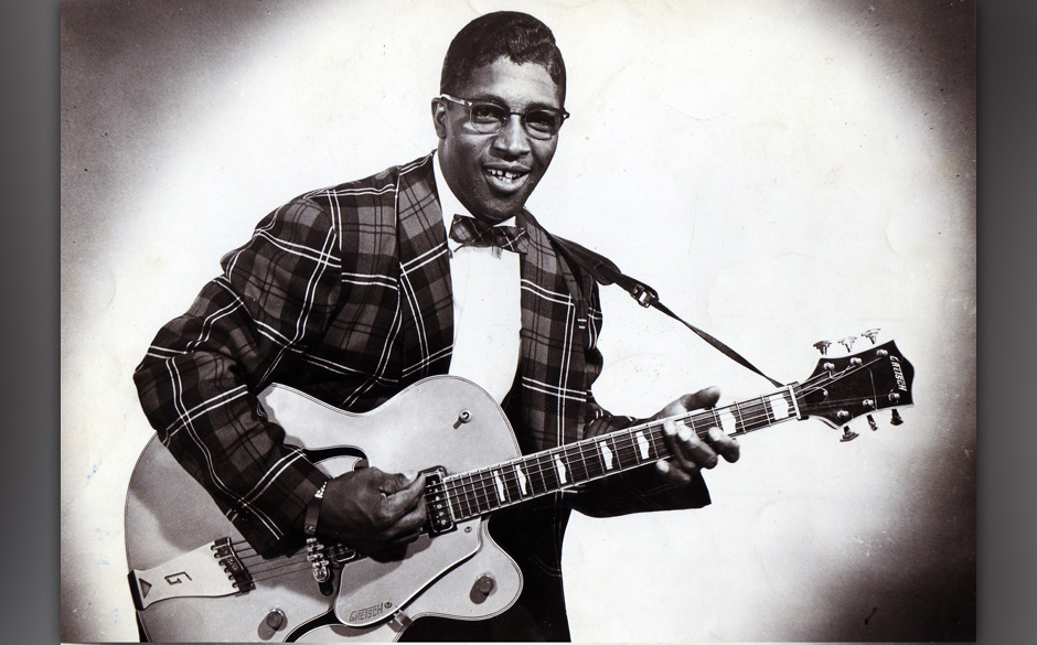 der endlos nachgeahmt wurde. „Ich bin auf die Bo-Diddley-Universität gegangen“, bekannte Keith Richards.