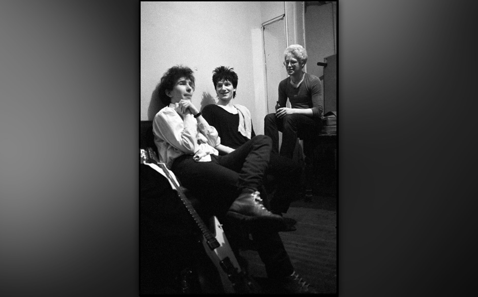 Photo of U2 and THE EDGE and BONO and Adam CLAYTON