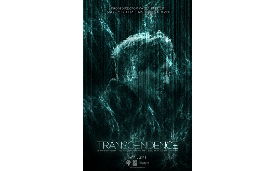 "Transcendence". Johnny Depp als todkranker Wissenschaftler, der sich in einen Computer reinlädt. Hoffentlich mehr Tron u...