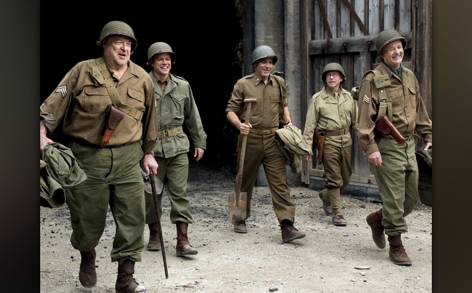 "The Monuments Men". George Clooney führte Regie in der Verfilmung einer wahren Geschichte von US-Soldaten, die im Zweite...