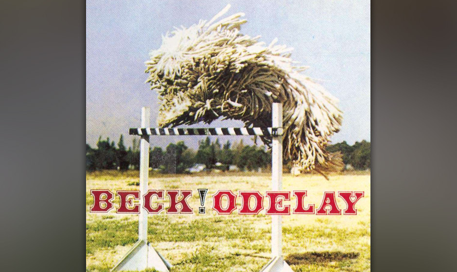 Odelay: Beck, 1996. Beck verschanzte sich mit den samplebesessenen Produzenten der Dust Brothers im Studio, kam mit einer Tec