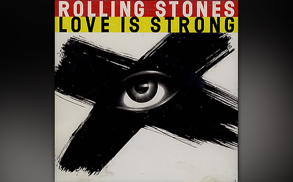 16. THE ROLLING STONES: Love Is Strong
Keiths Song, Micks Stimme eine Oktave tiefergelegt, die Blues-Harmonika lasziv: pot...
