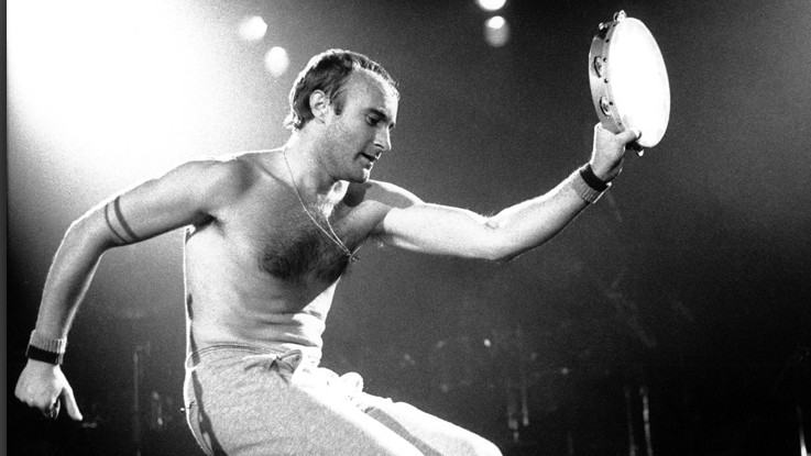 Phil Collins Performing In Germany