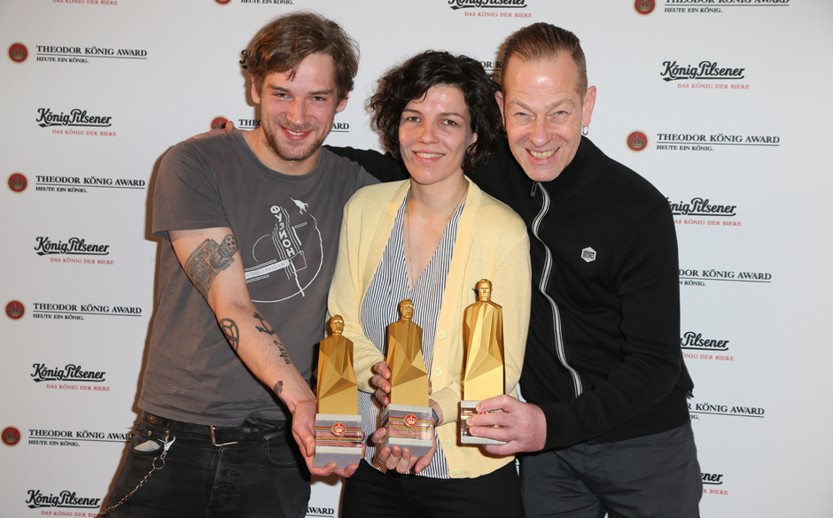 Preisträger Tjorre Hasubski / Licht / Lichttechnik, Katarina Duve / Team Deichkind / Gewinnerin in der Kategorie Kulissen...