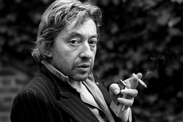 PARIS, FRANCE - APRIL 18. French singer Serge Gainsbourg poses during portrait session held on April 18, 1980 in Paris, Fr...