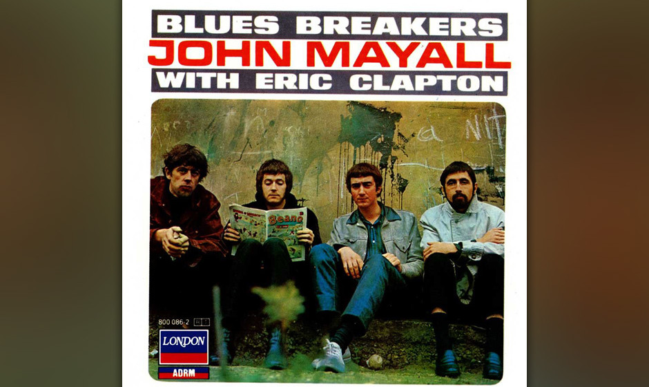 John Mayall With Eric Clapton - 'Blues Breakers' (Decca, 1966):

Auf dem Cover mimt Clapton den trotzig dreinschauenden Benge