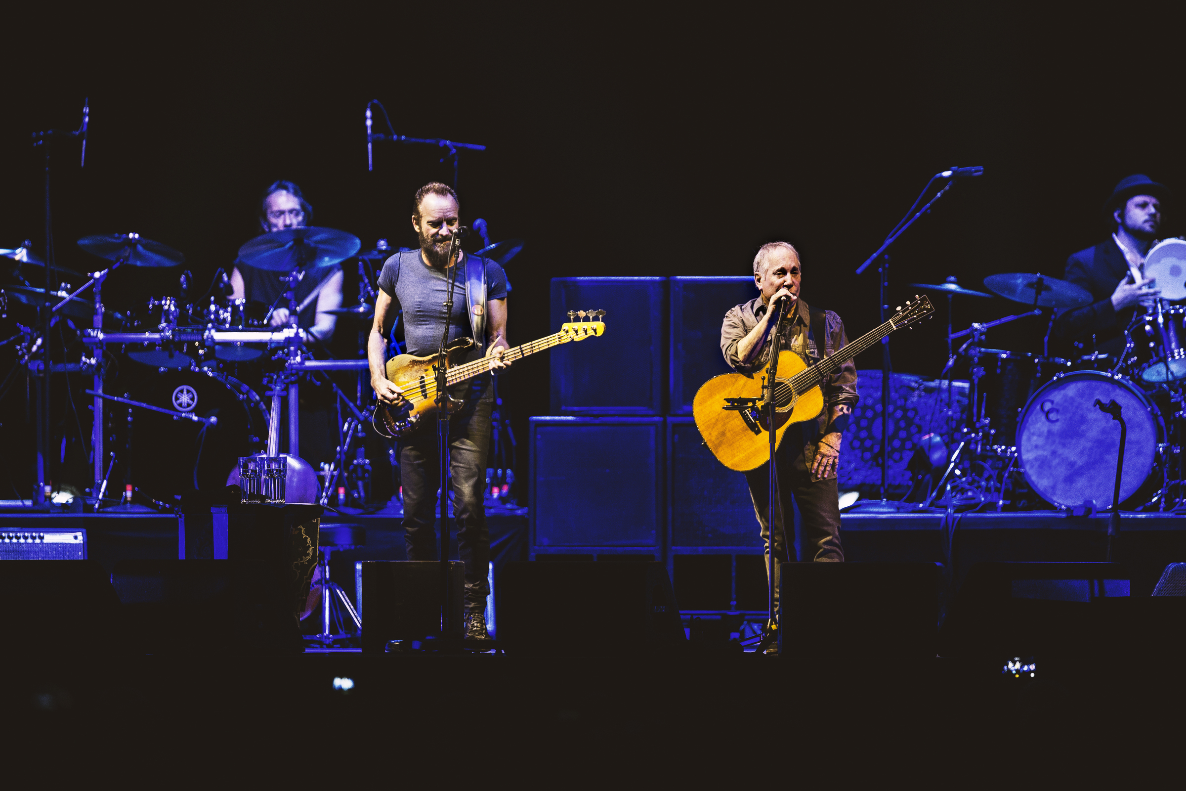 Paul Simon & Sting - On Stage Together live in Berlin