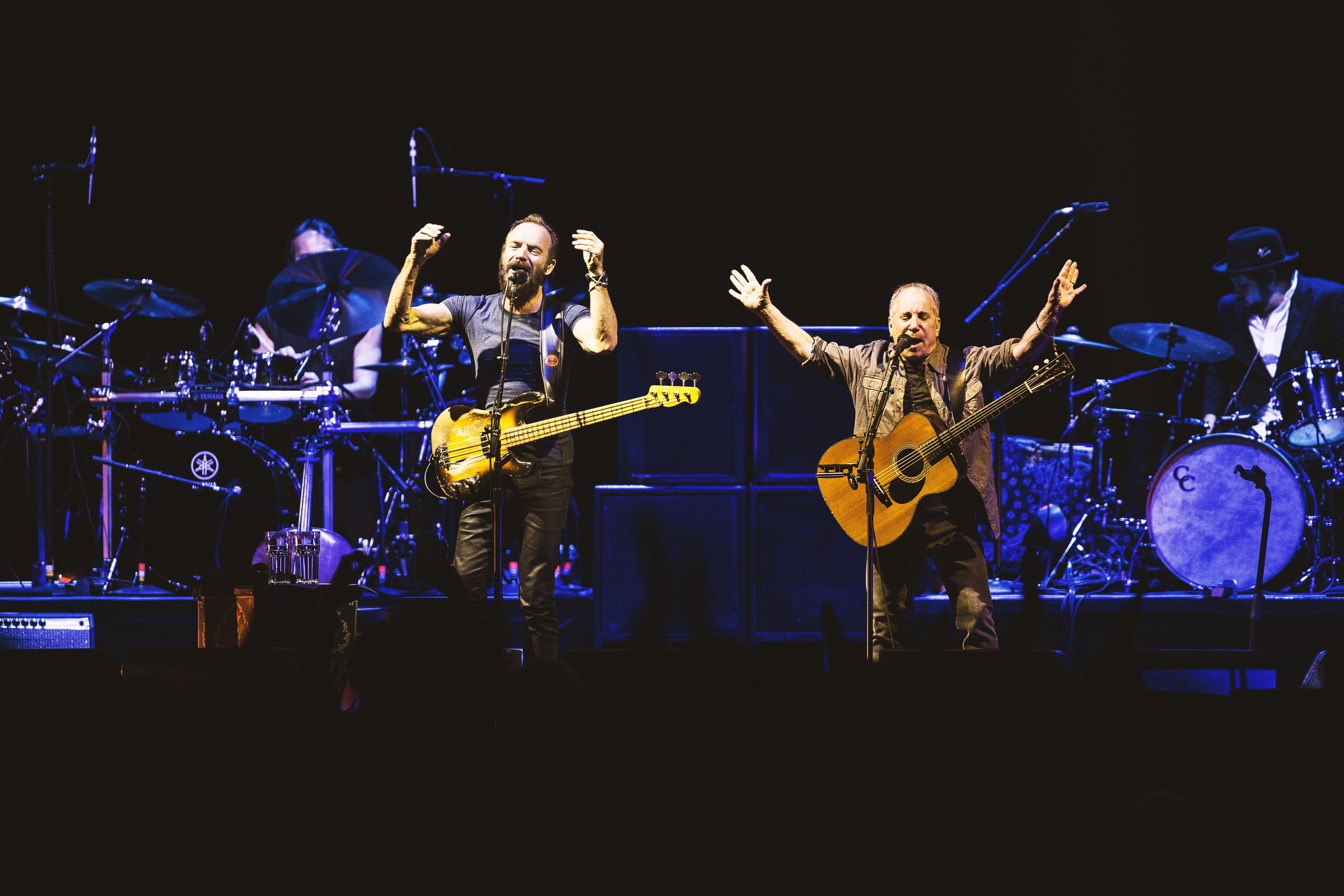 Paul Simon & Sting - On Stage Together live in Berlin