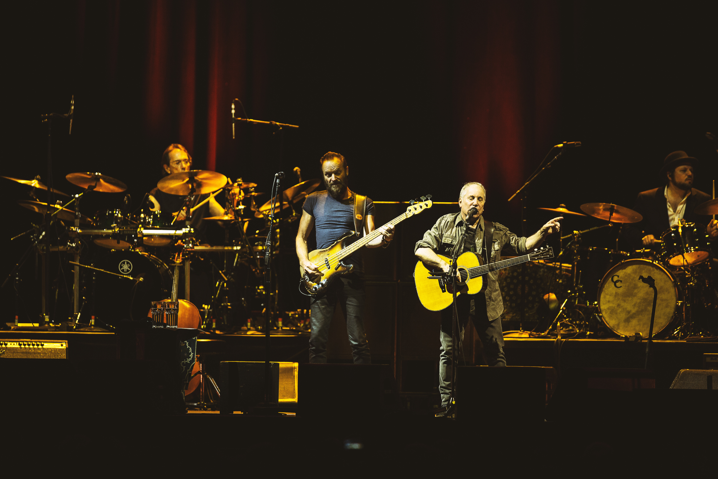 Paul Simon & Sting - On Stage Together live in Berlin