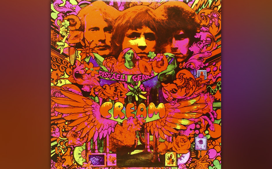 Cream - "Disraeli Gears"
(Polydor, 1967):

Für sein zweites Album setzte das spektakuläre Trio einen "Strange Brew" an, ...