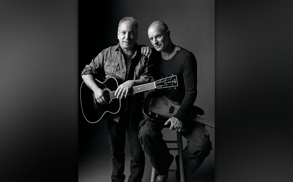 Paul Simon & Sting - On Stage Together live in Berlin