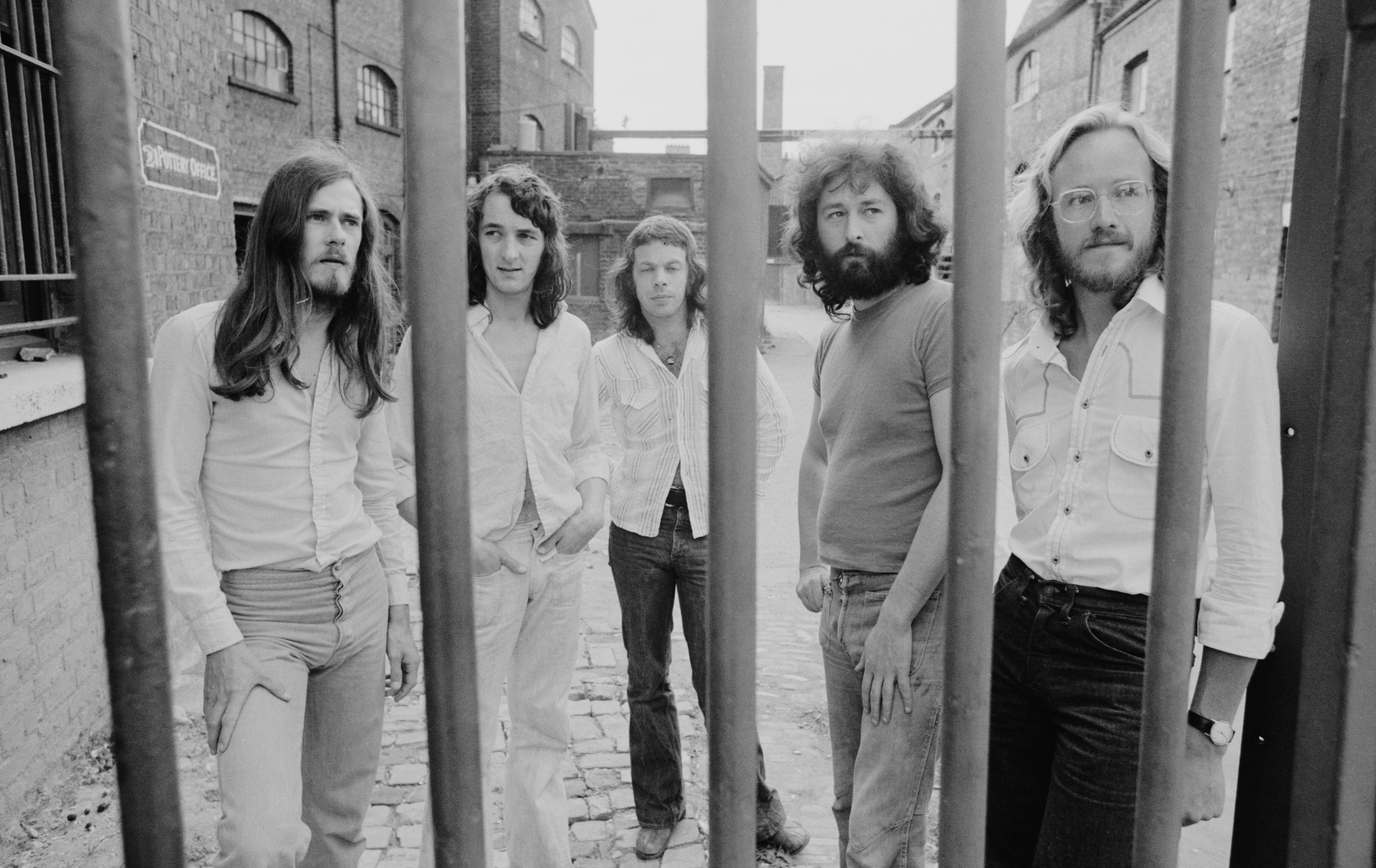 Supertramp anno 1974 mit Roger Hodgson (2.v.l.)