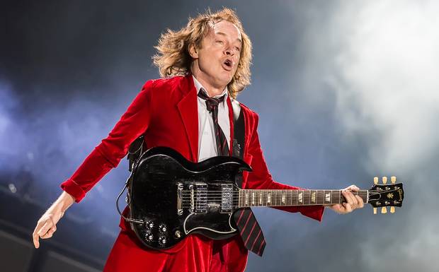AC/DC bei einem Auftritt in Nürnberg im Jahr 2015.