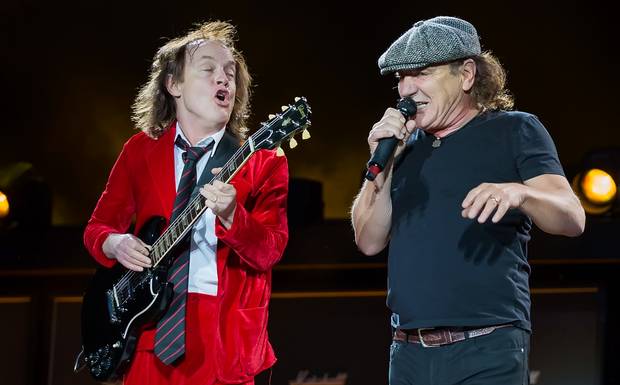 AC/DC bei einem Auftritt in Nürnberg im Jahr 2015.