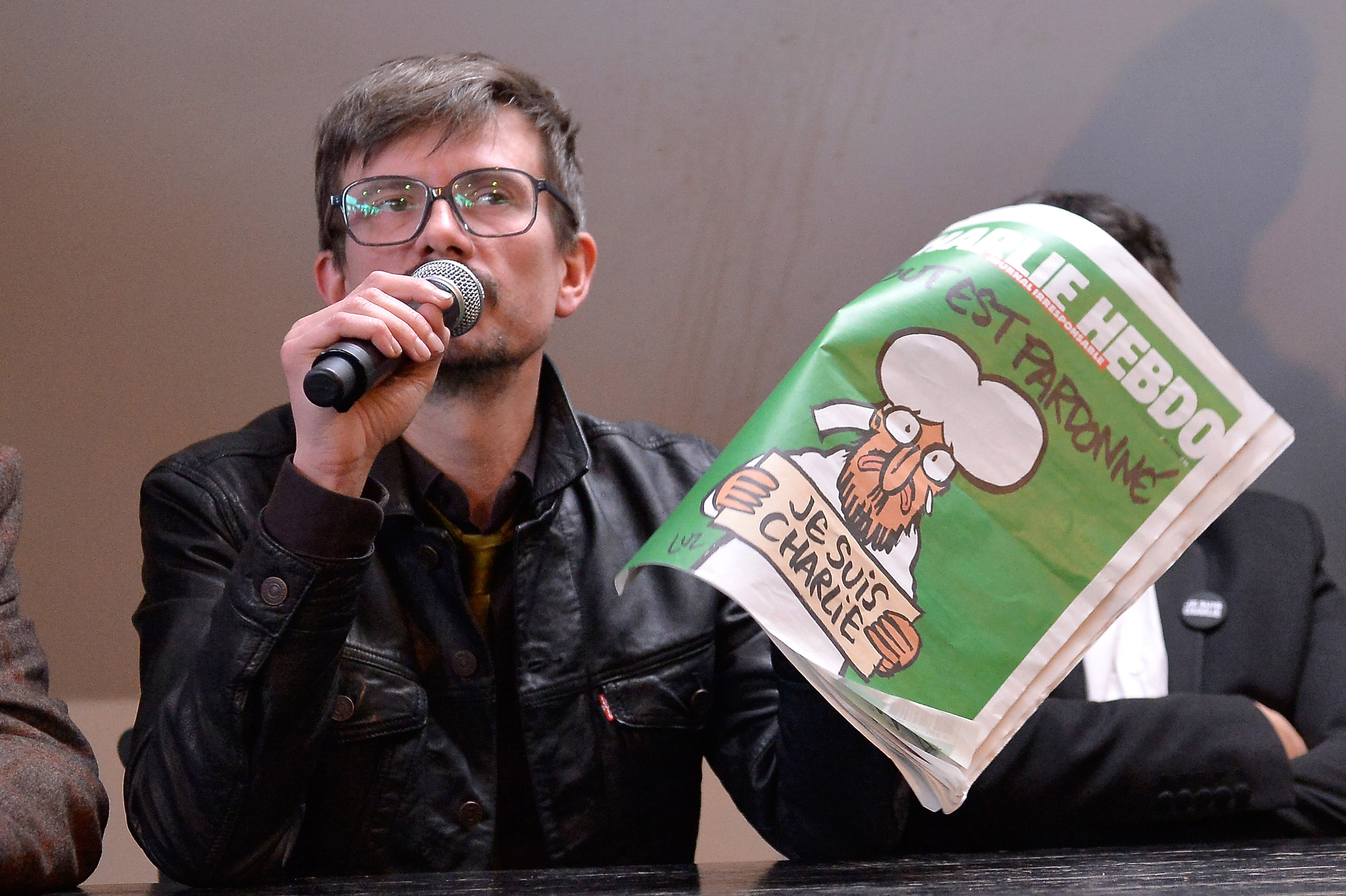 Karikaturist Renald Luzier aka Luz  (Photo by Aurelien Meunier/Getty Images)