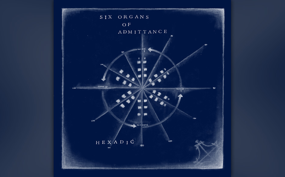 Six Organs Of Admittance: "Hexadic". Leider ungenießbares mathematisches Gitarren-Gegniedel.