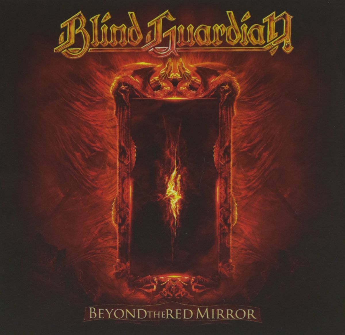 Blind Guardian: "Beyond The Red Mirror". Ehrpusselige, viel zu saturierte Überwältigungsnummern.