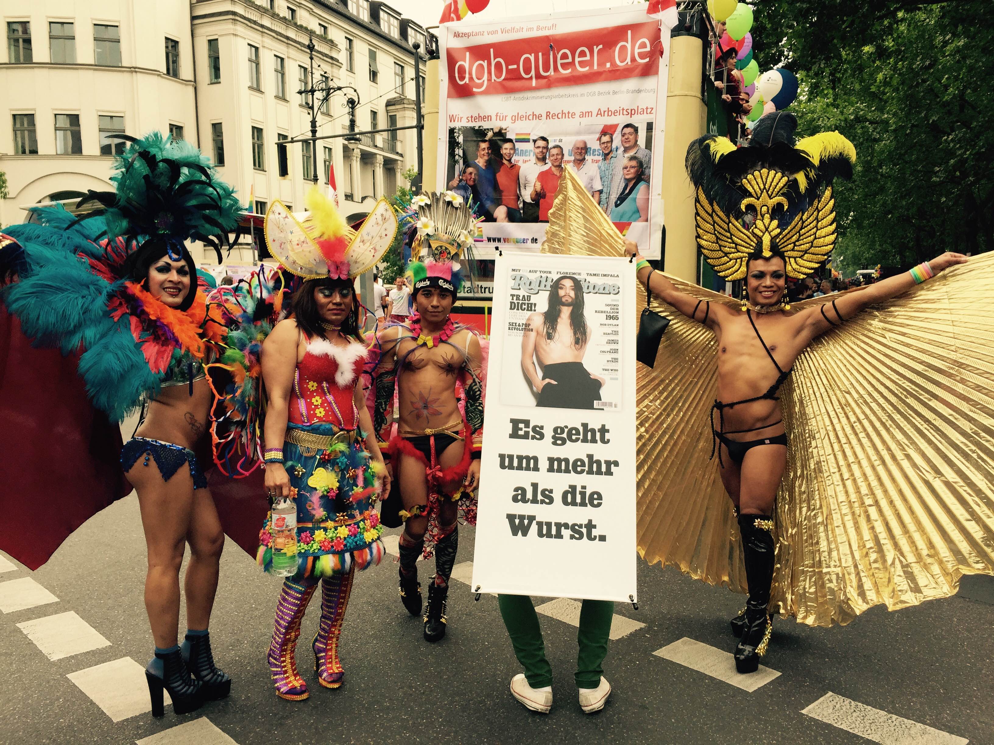 Unsere Freunde aus Indonesien feiern auch mit