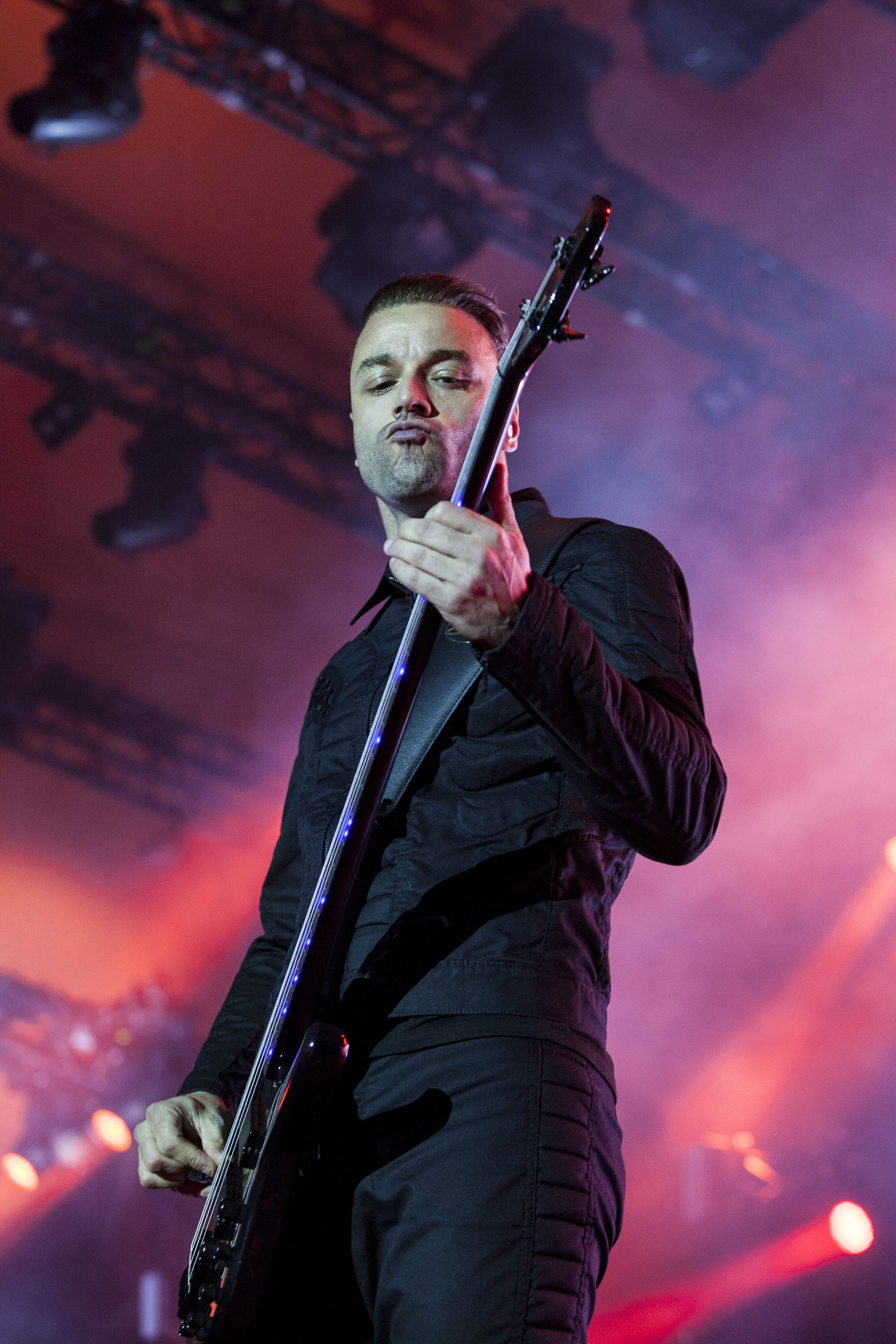 Muse live beim Roskilde Festival 2015