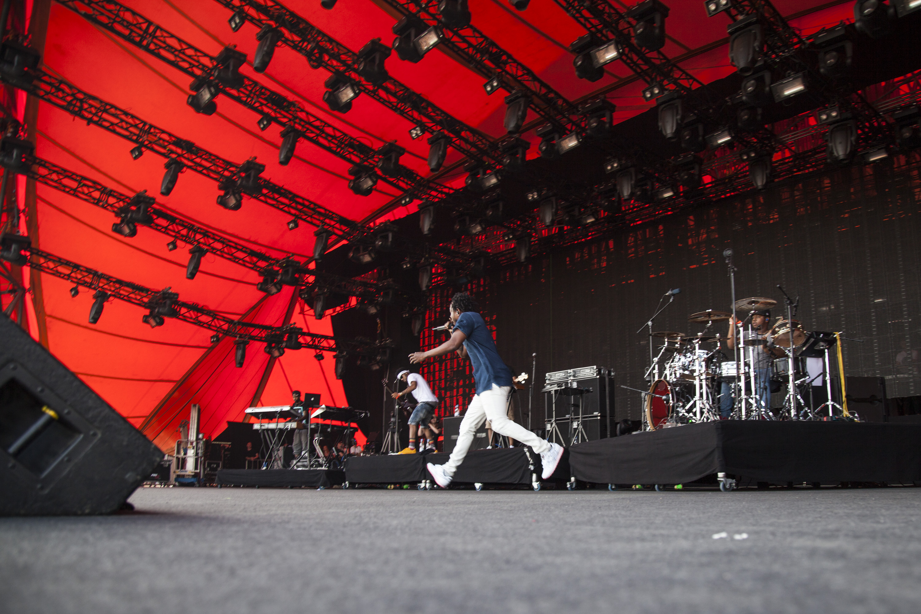 Kendrick Lamar live beim Roskilde Festival 2015