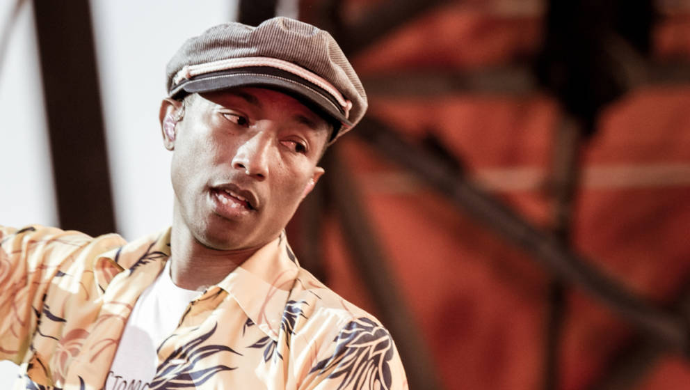 Pharrell Williams live beim Roskilde Festival 2015
