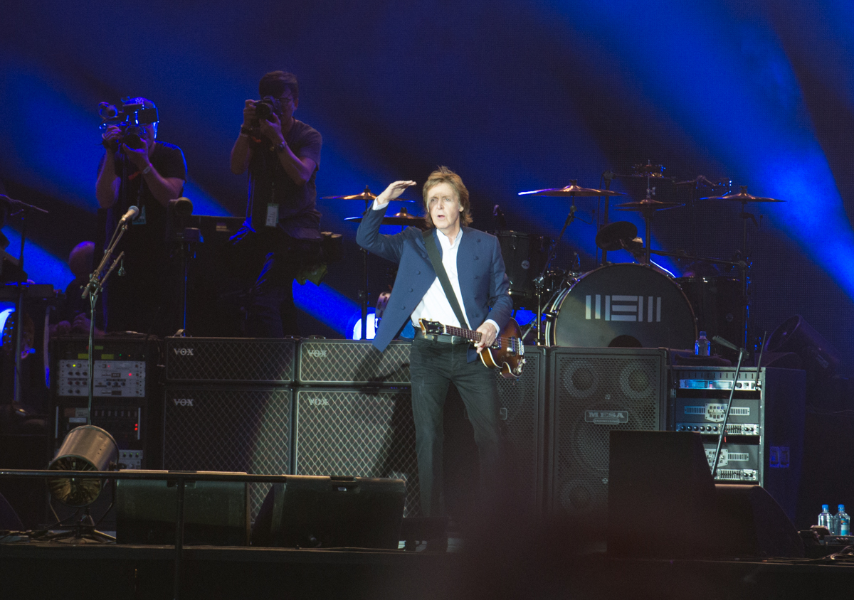 Paul McCartney live beim Roskilde Festival 2015