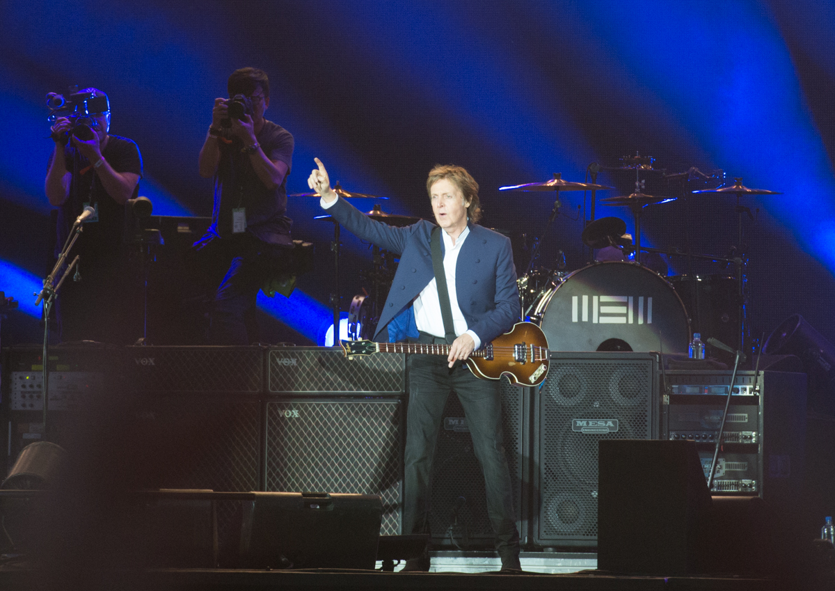 Paul McCartney live beim Roskilde Festival 2015