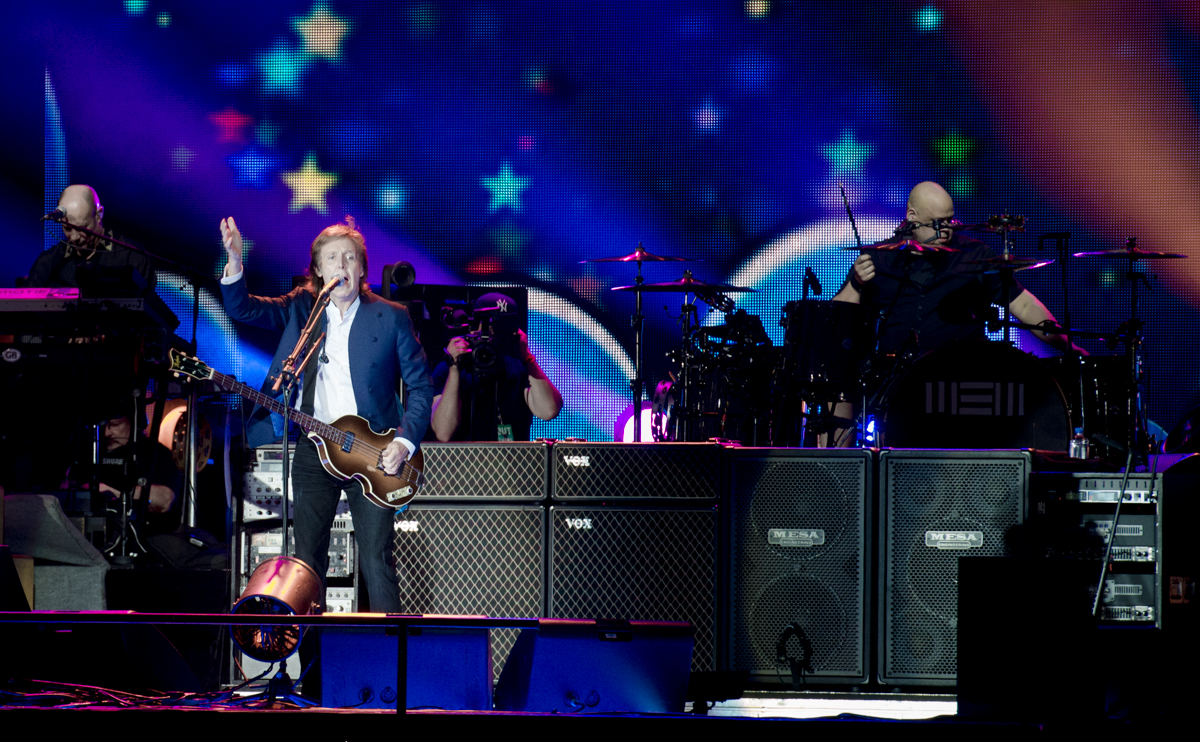 Paul McCartney live beim Roskilde Festival 2015