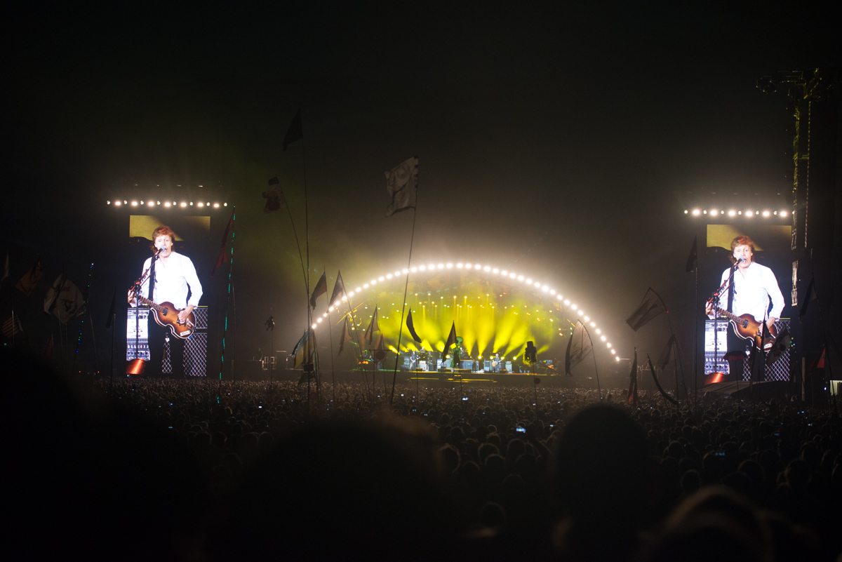 Paul McCartney live beim Roskilde Festival 2015
