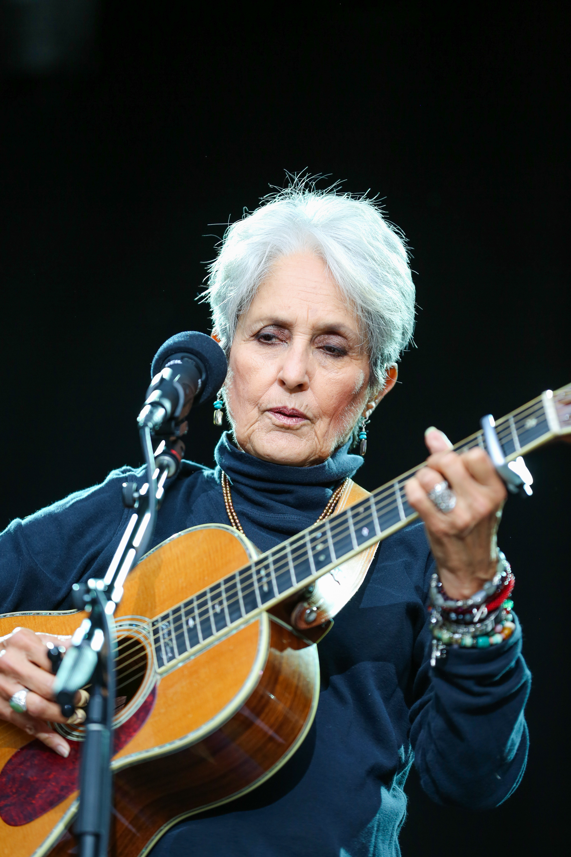 Joan Baez live auf dem Kunst!rasen Bonn am 8. Juli 2015