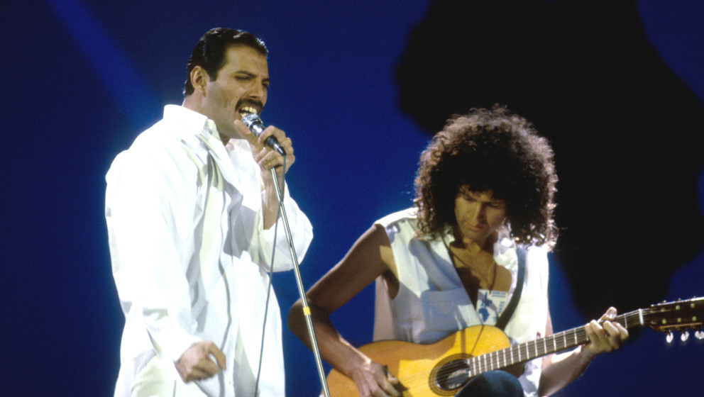 Queen lieferten nach Meinung vieler einen der besten Auftritte bei Live Aid