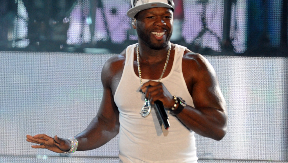 INDIO, CA - APRIL 15:  Rapper Curtis '50 Cent' Jackson performs onstage during day 3 of the 2012 Coachella Valley Music &