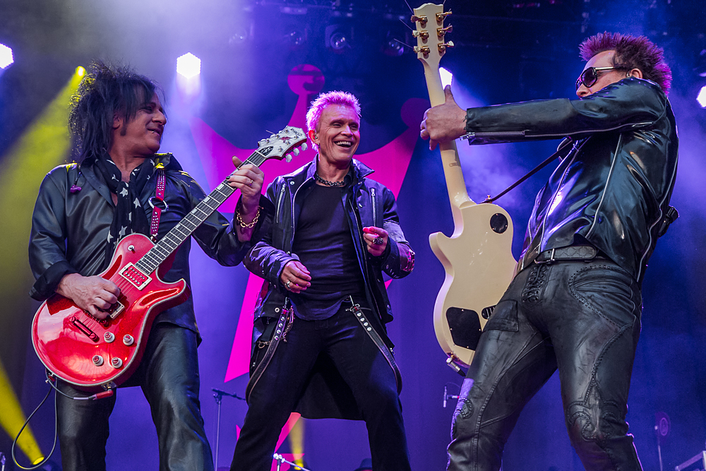 Billy Idol live beim Sommernachstraum München