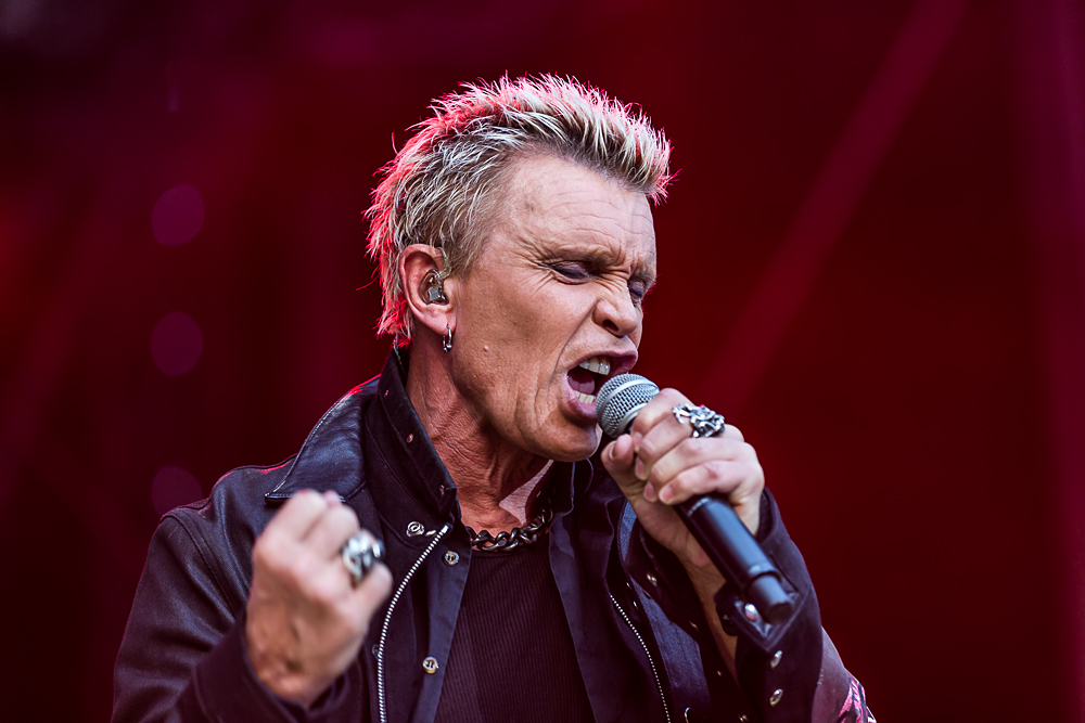 Billy Idol live beim Sommernachstraum München