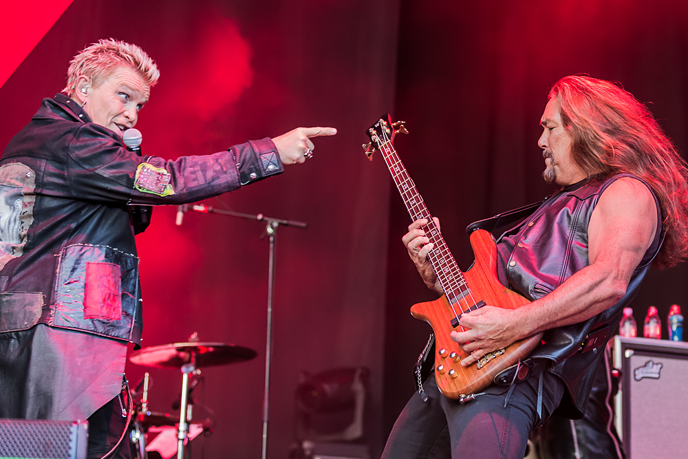 Billy Idol live beim Sommernachstraum München