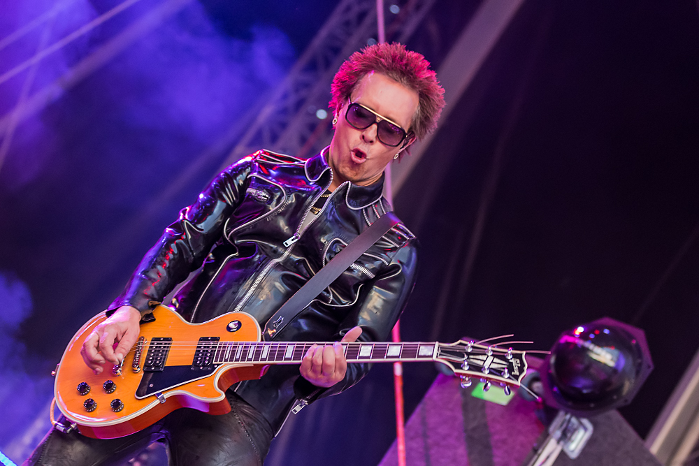 Billy Idol live beim Sommernachstraum München