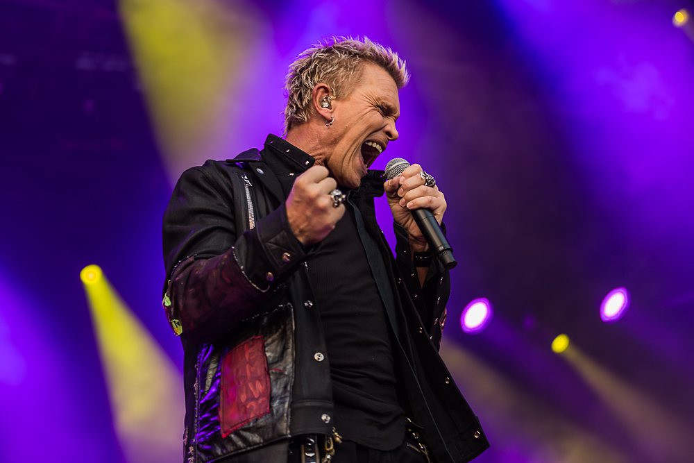 Billy Idol live beim Sommernachstraum München