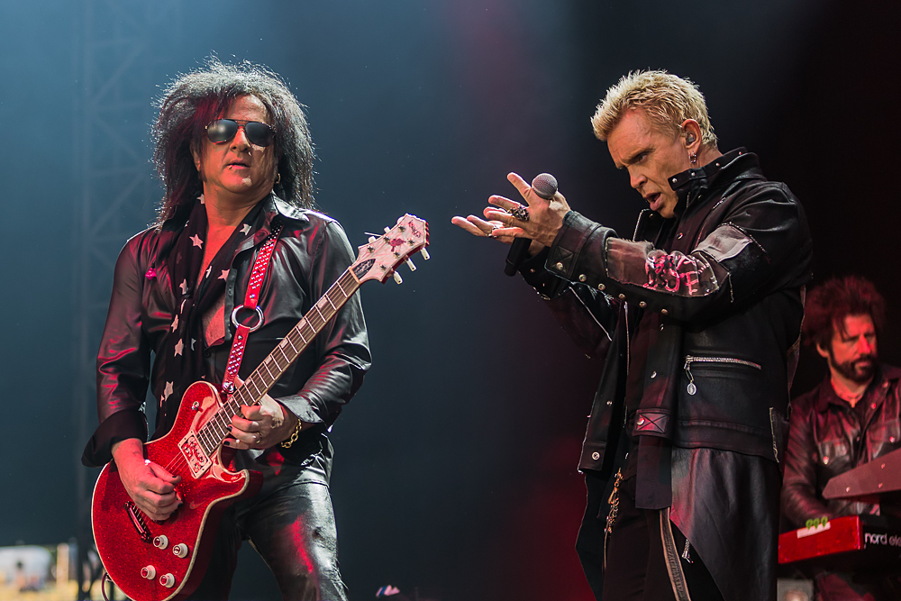 Billy Idol live beim Sommernachstraum München