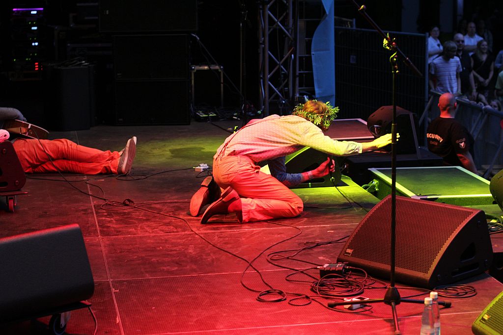 Erlend Øye beim Appletree Garden Festival