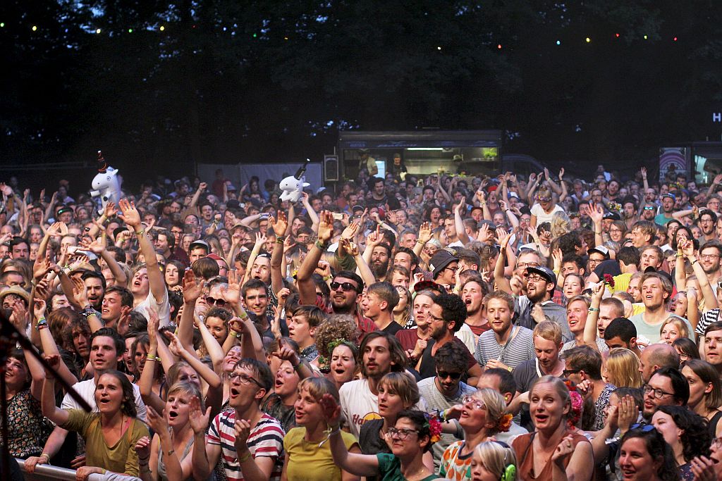 Erlend Øye beim Appletree Garden Festival