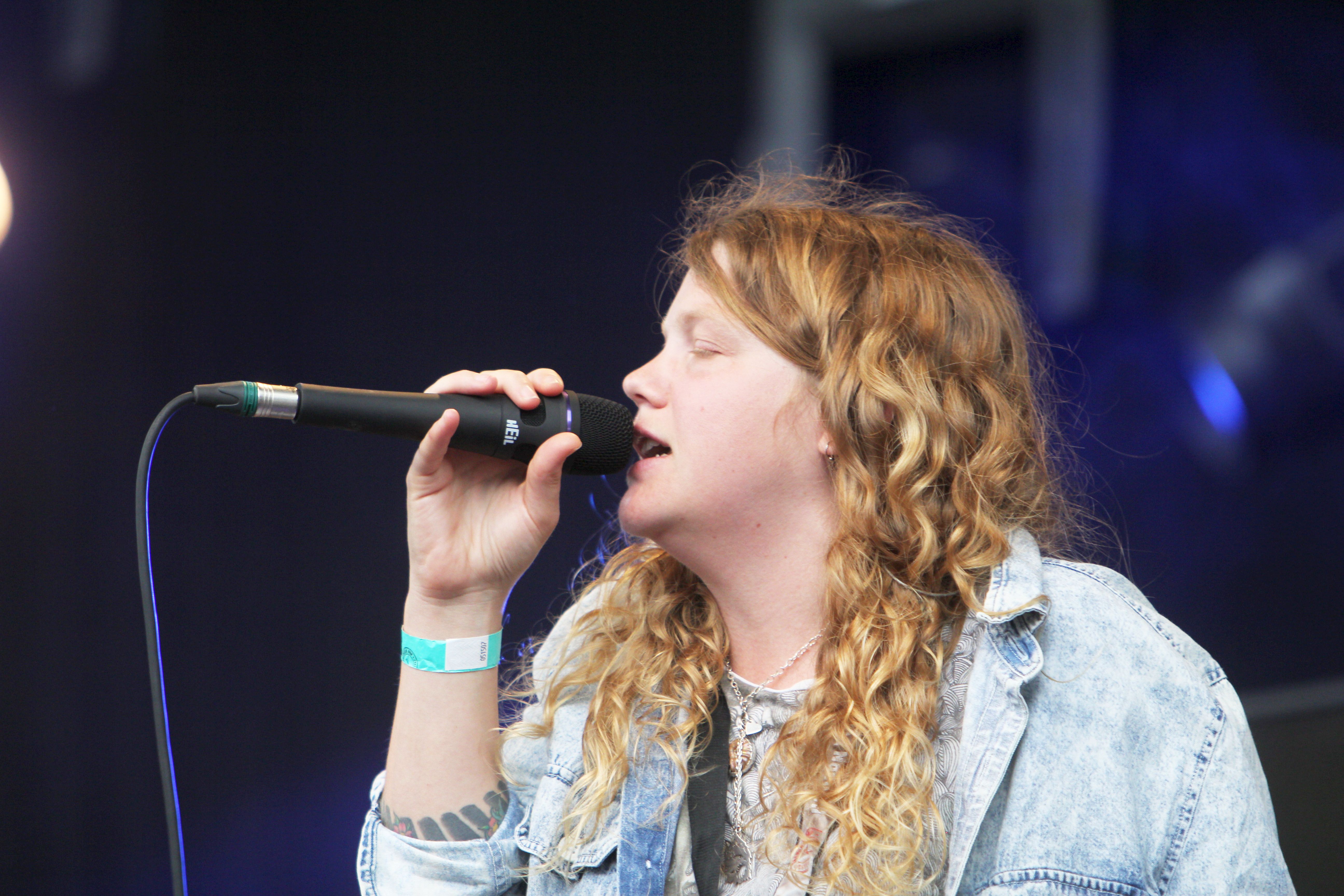 Kate Tempest live beim Haldern Pop Festival 2015