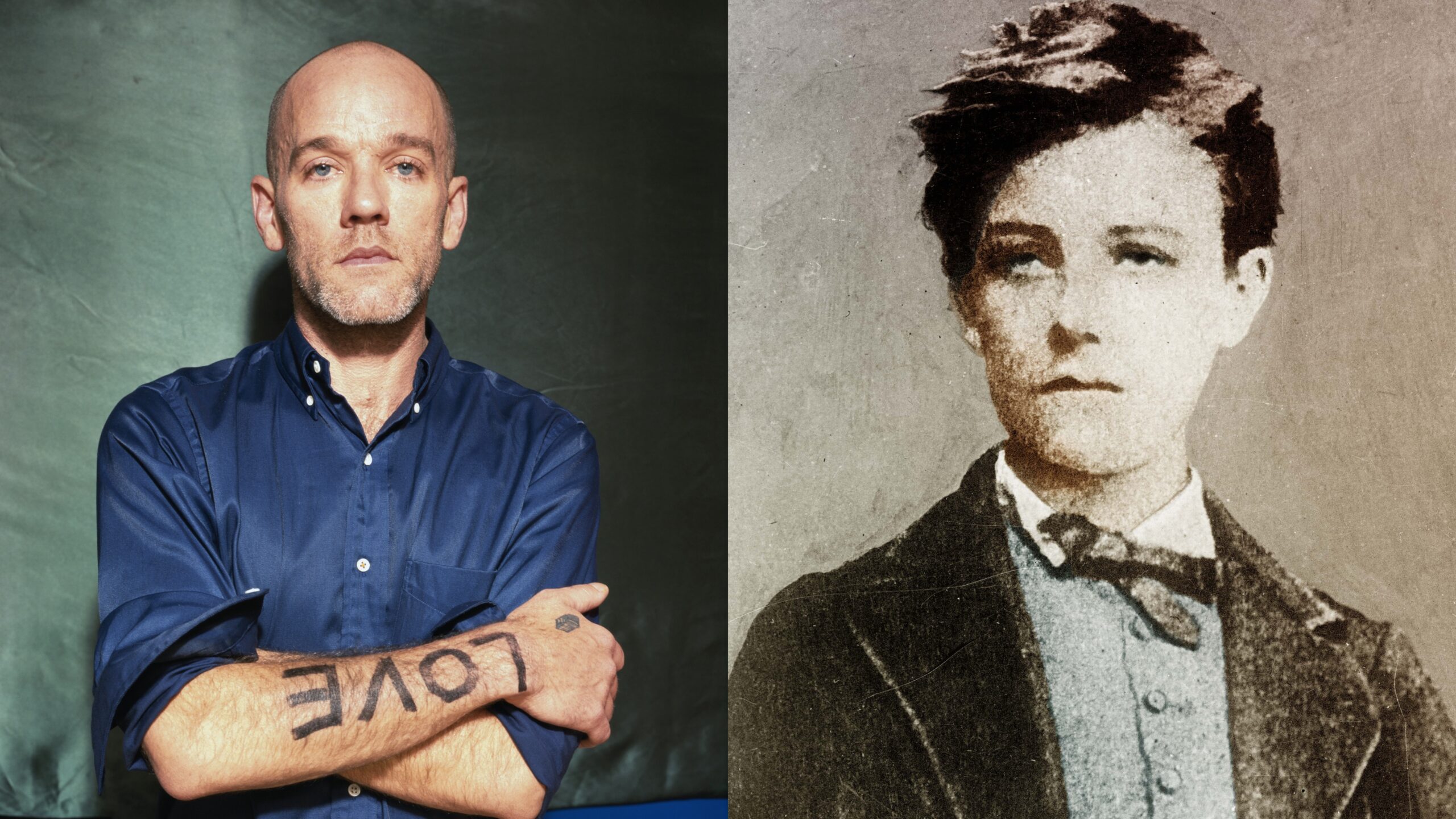 Michael Stipe und einer seiner literarischen Lieblinge: Arthur Rimbaud