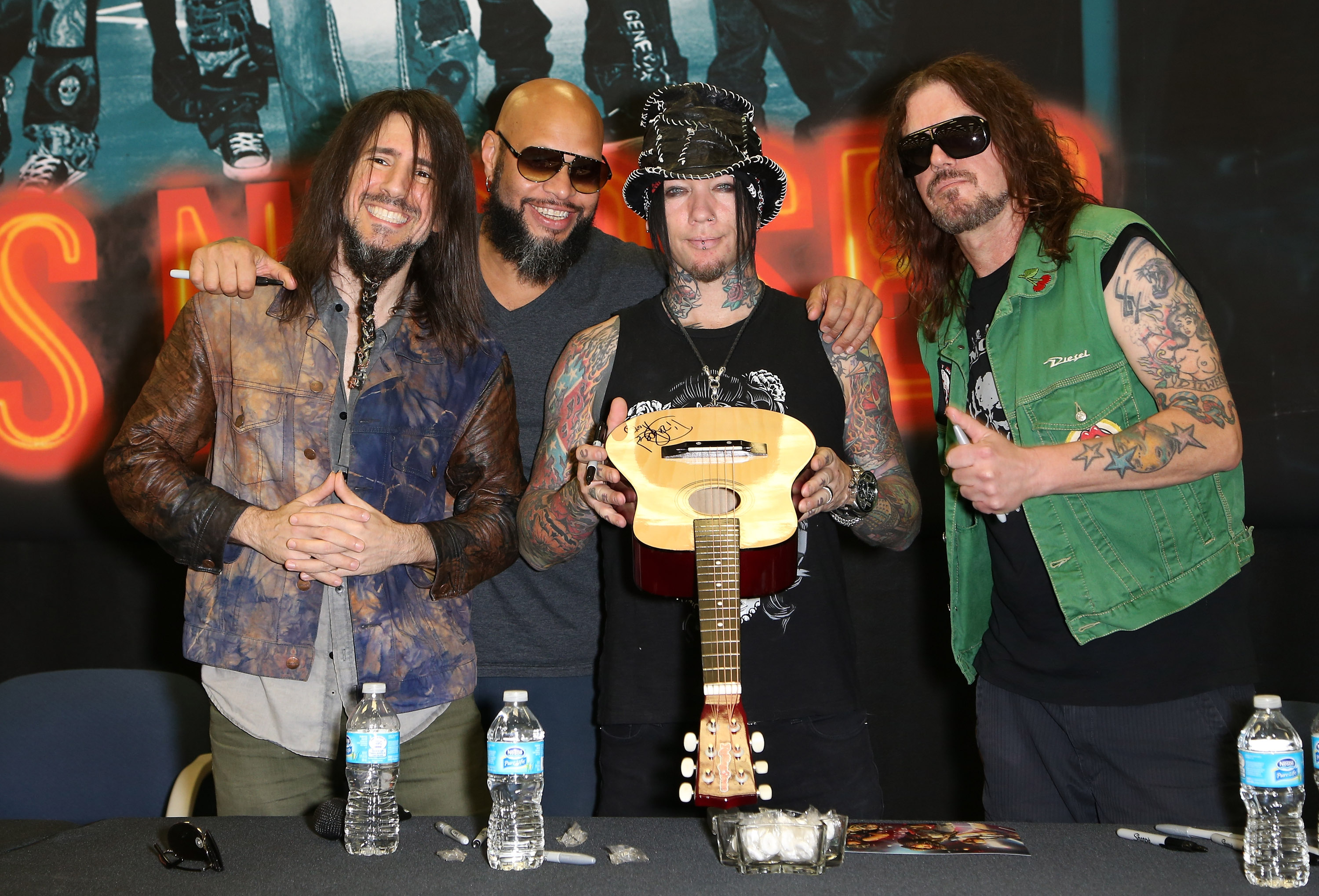 Guns N' Roses Band Members Meet-And-Greet At Nellis Air Force Base