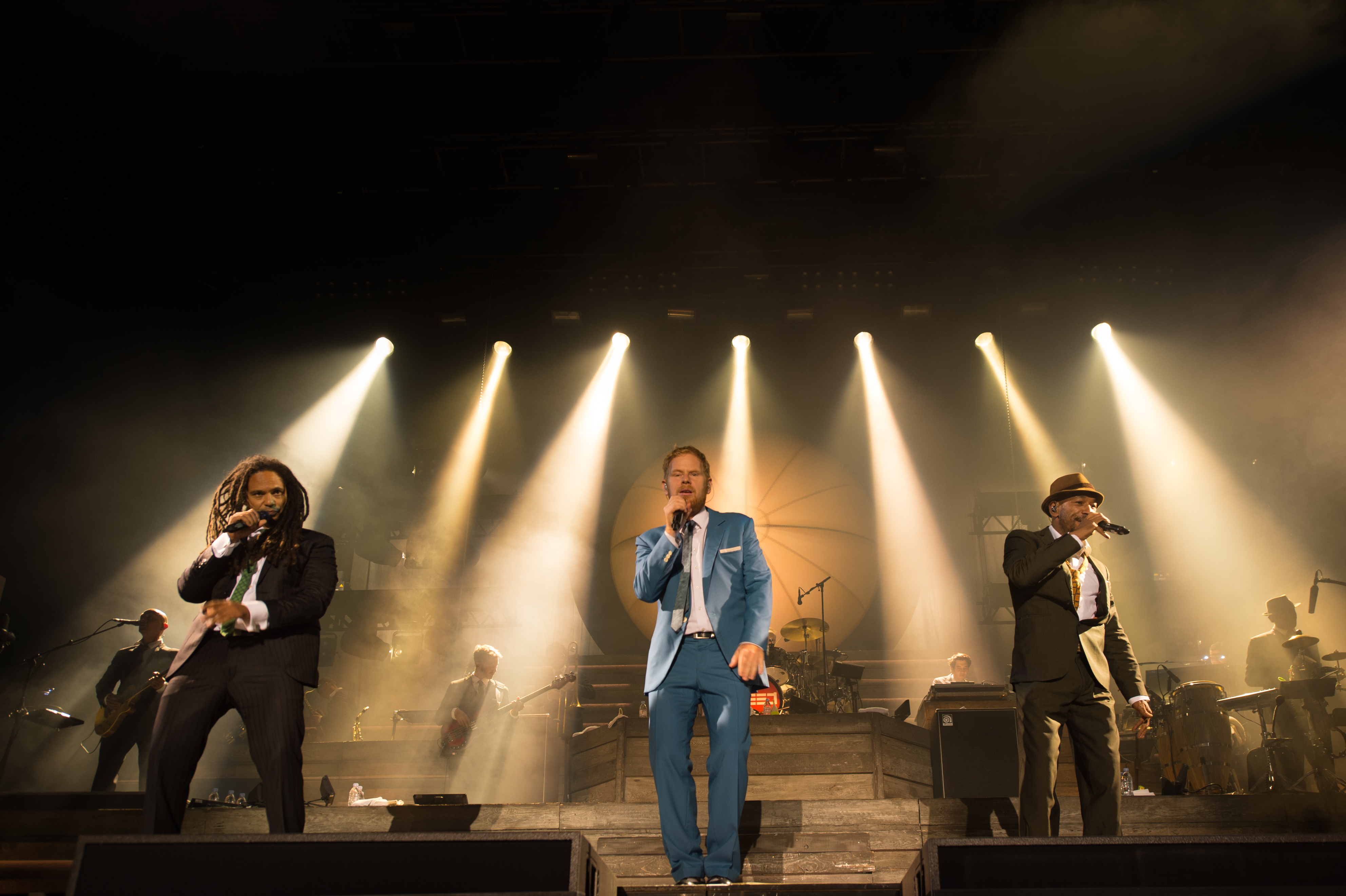 ZOA 2015 Impressionen_Seeed mit Bigband performen 1a ihren Klassiker Dancehall Caballeros im Remix mit Kanye Wests New Slaves