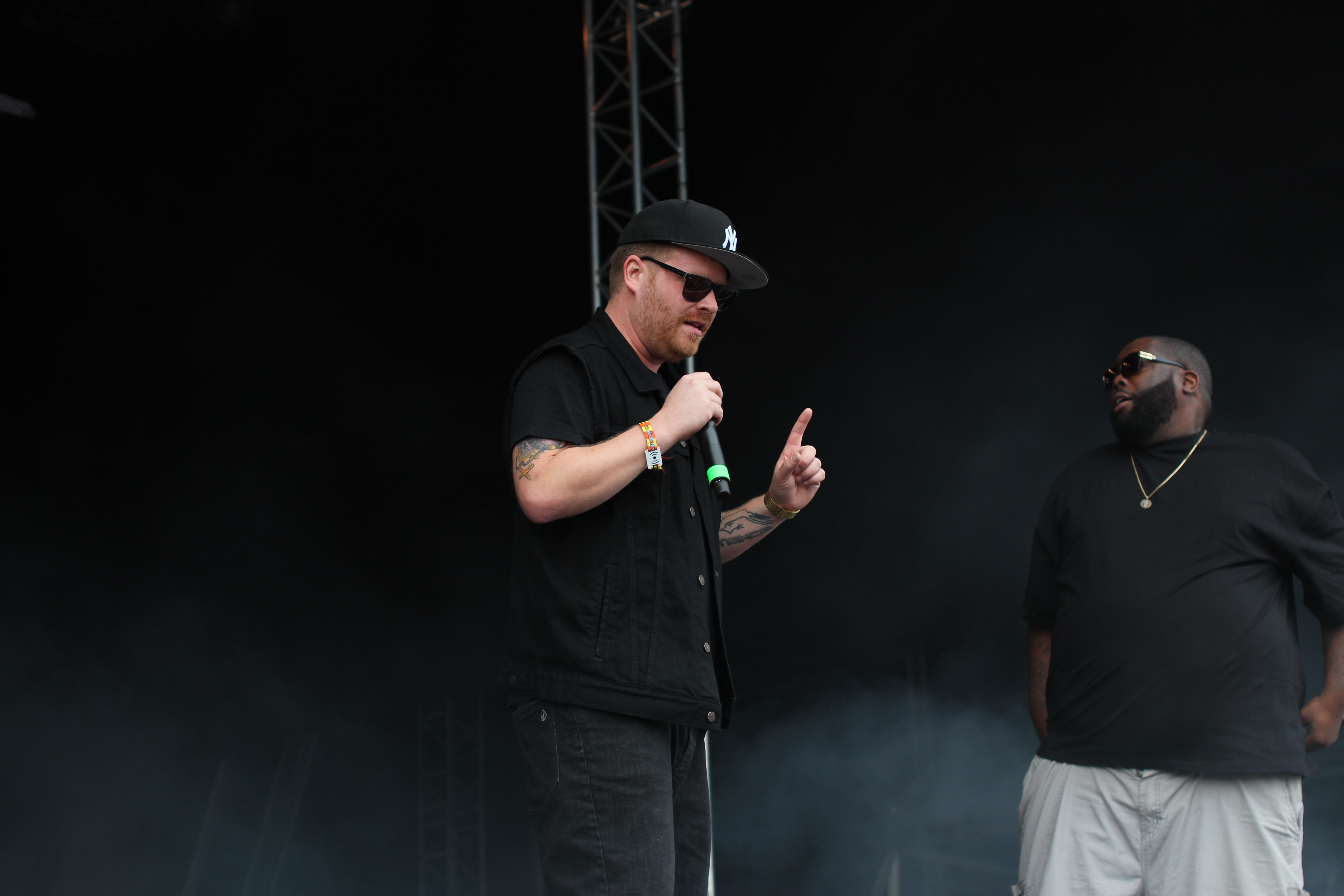 Run The Jewels live beim Lollapalooza 2015